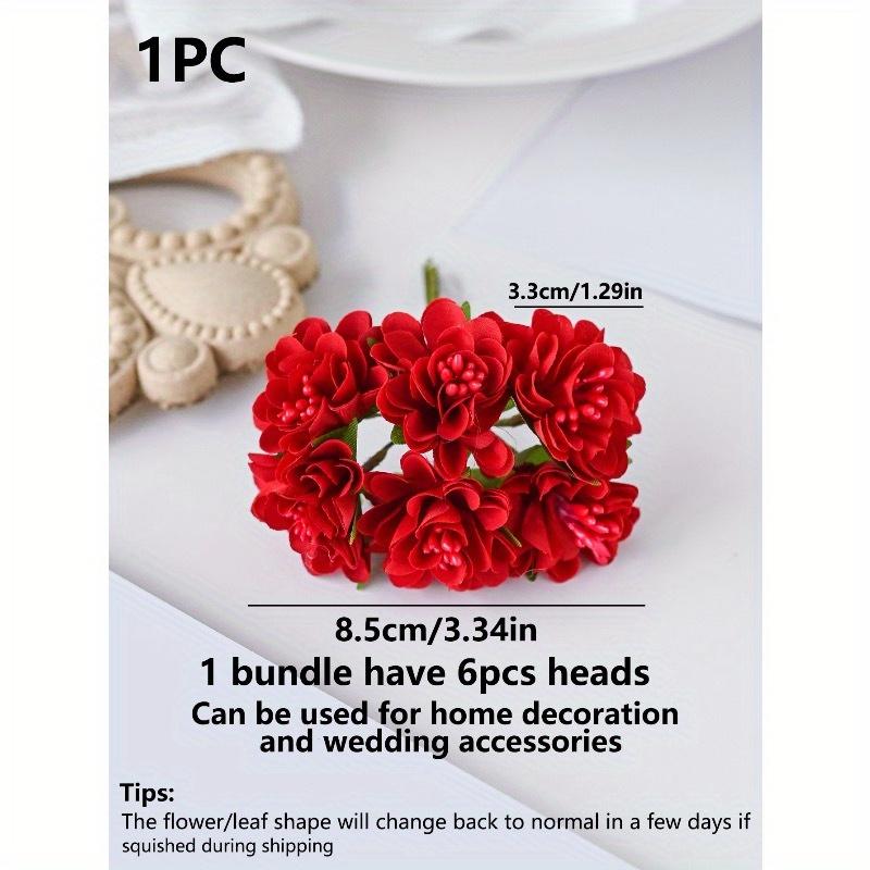 Artificial Carnation Flowers Bouquet MINI Letter DIY Wreath Material Candy Box Accessories Home Wedding Decoration Bride Wrist Flower Chest Flower