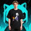 Gra fabularna Undertale Koszulki T-shirt Frisk i Toriel Trzymają się za ręce Nadruk Koszulka Unisex Wysokiej jakości Bawełna