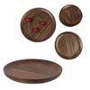 Beech Wood Beech Dinnerware Snack Fruits Dish Dinner Plate Tableware Dessert Plates Serving Tray