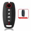 Silicone Key Cover Case For Nissan Versa X-Trail T33 Serena Rouge Kicks Pathfinder Ariya Rogue  Car Accessories