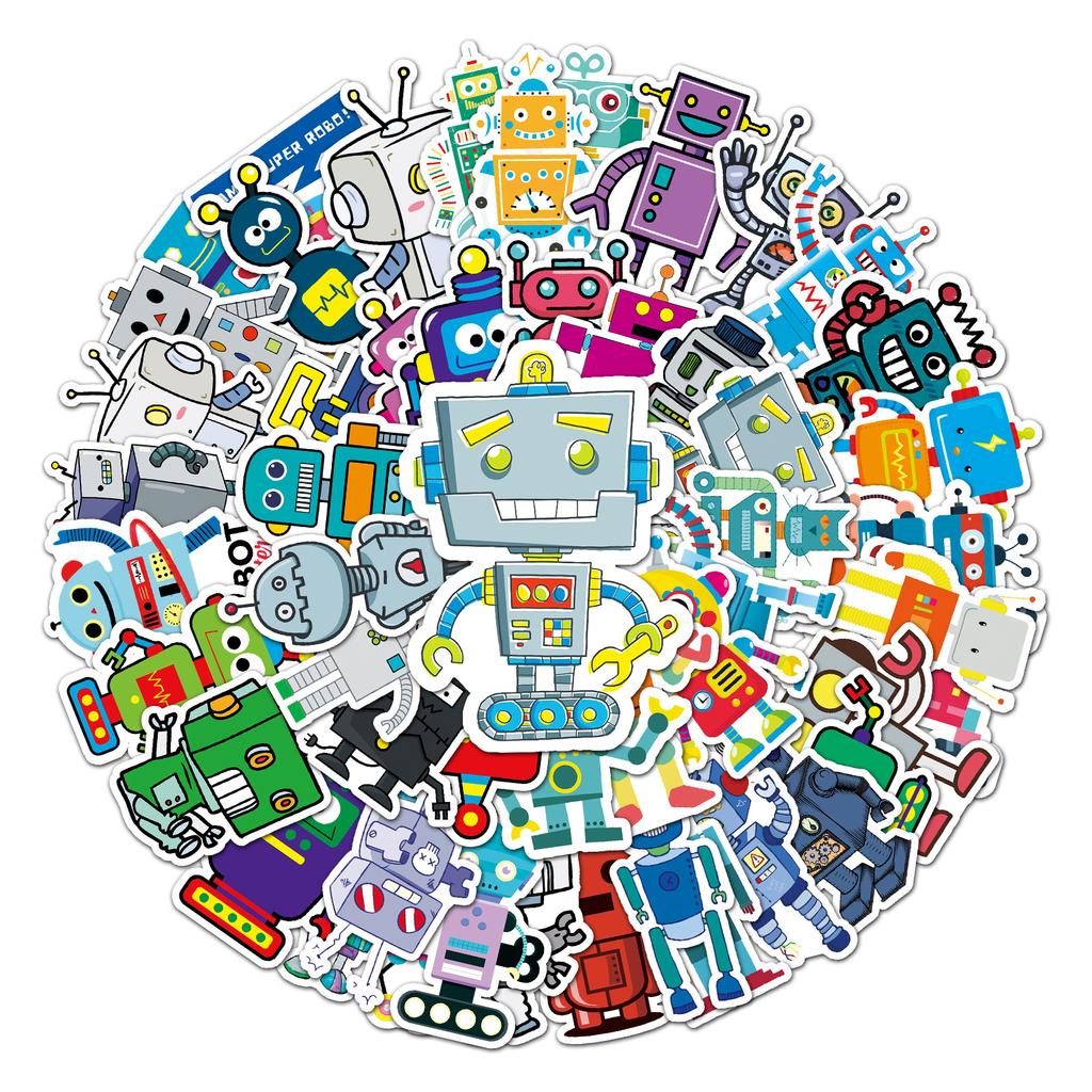 50 Kleine Frische Graffiti Cartoon Guka Handkonto Dekorative Skateboard Kinderaufkleber Wasserdichter Kofferaufkleber