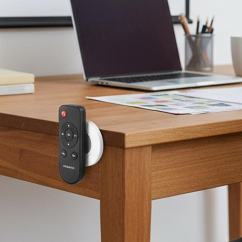 10pcs Multi Purpose Remote Holder Magnetic Mount Rack for Audios and Air Conditioner Controllers for Home Use