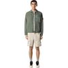 Stone Island Solid Color Badge Zip Collar Long Sleeve Jacket Men Jacket Light-Olive-Green K1S1512000-32S00WN-V0159