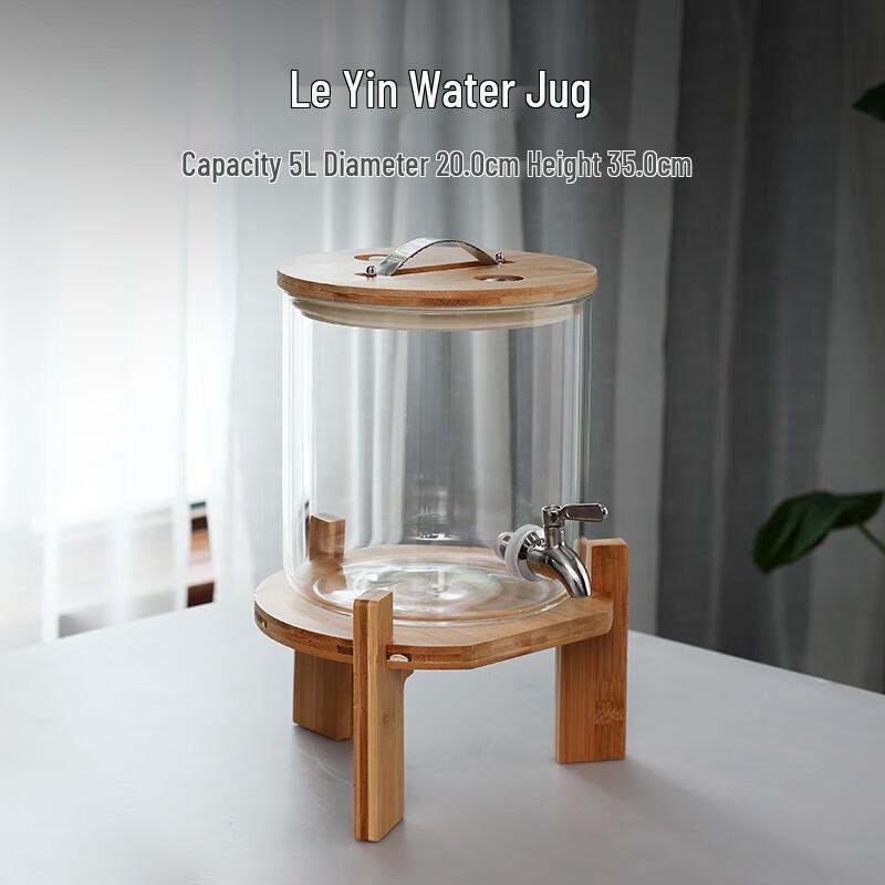 Diller Borosilicate Glass Pitcher