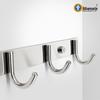 Strong Adhesive Stainless Steel Door Hook for Coats, Hats, Towels, and Kitchen Use
