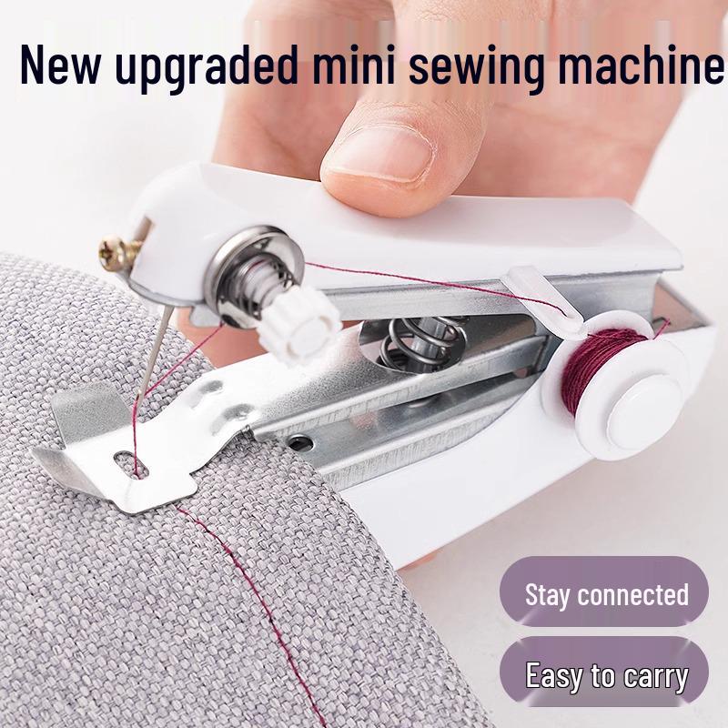 Compact Handheld Mini Sewing Machine for Home Tailoring