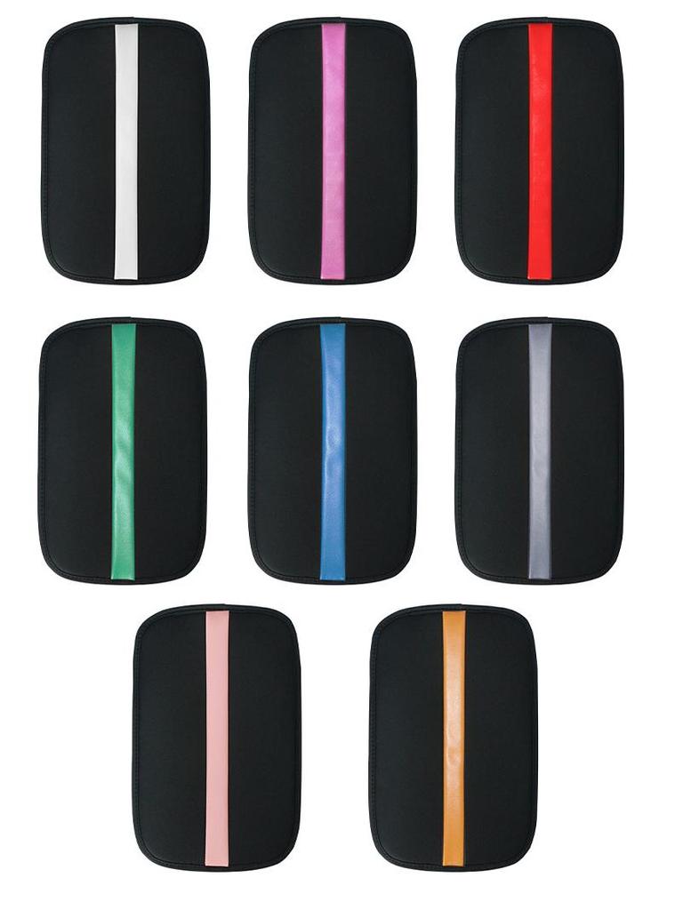 Universal Non-Slip Black Car Armrest Pad - Wear-Resistant Interior Accessory