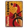 Mfoever  Metal Tin Sign Tour De France Cycling Wall Decoration Plaque Vintage Poster Iron Painting for Man Cave Home Cafe Garden Club Bar