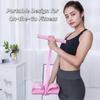 Pedal Resistance Band with Handle, 8 Tube Pedal Resistance Device for Home Workout, Foot-Based Pull Rope for Abdomen, Waist, Arm and Leg Training