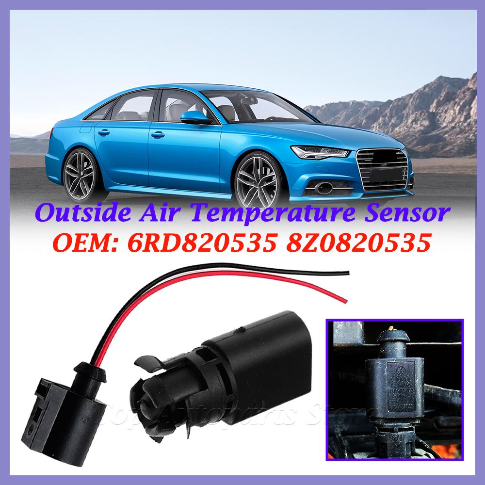 Außentemperatursensor 8Z0820535 6RD820535 Für VW Passat Polo Tiguan Santana CC Jetta MAGOTAN Golf Superb Sagitar