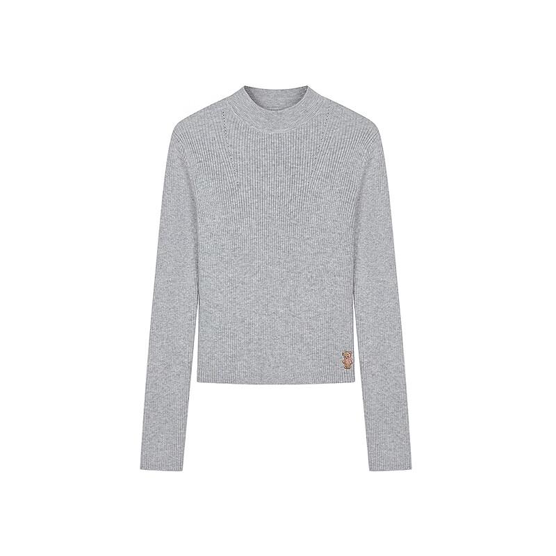 Teenie Weenie Women's Ribbed Half-Turtleneck Base Layer Top