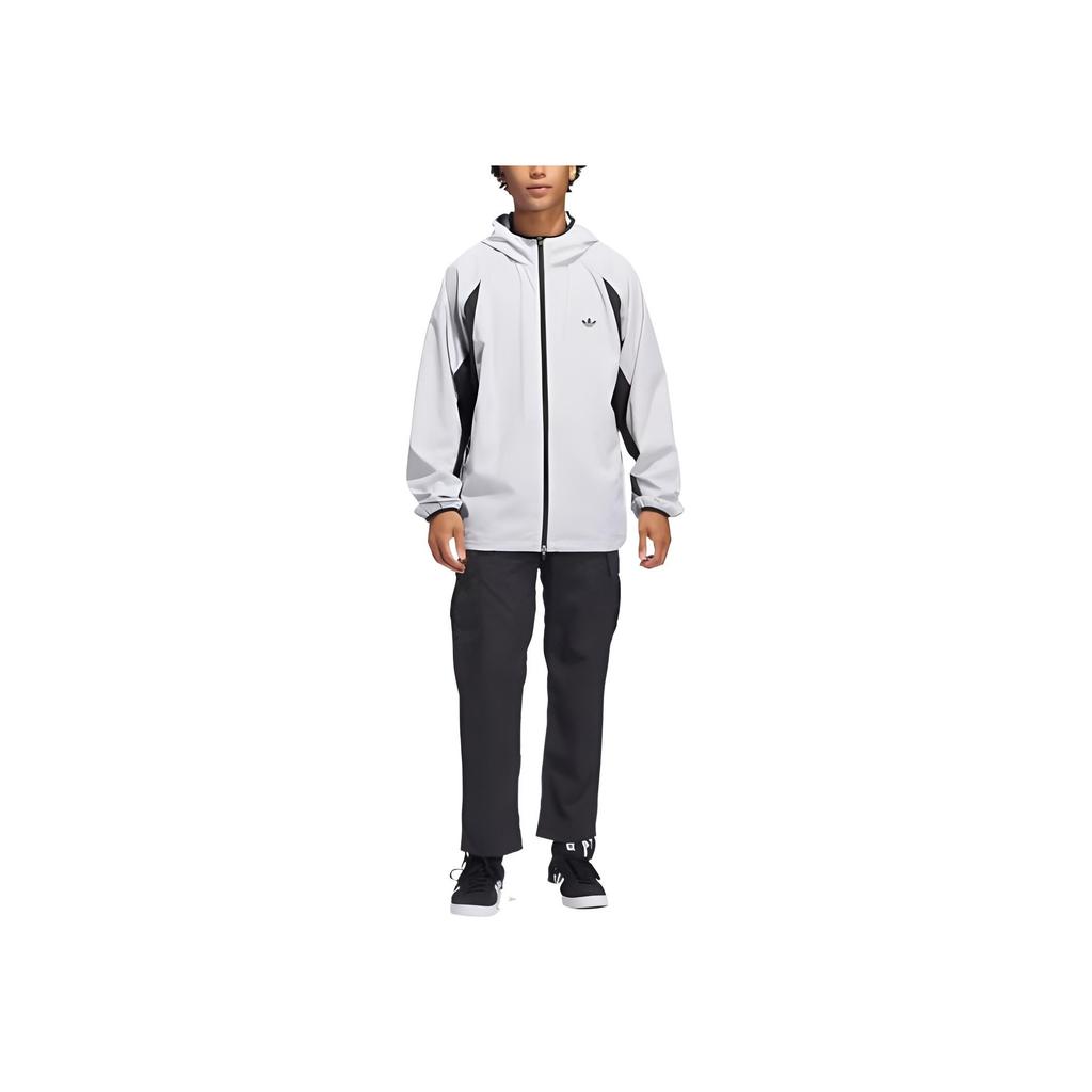 adidas Skateboarding Premiere Cordura Casual Sports Comfortable Breathable Lightweight Jacket Unisex Jacket Gray JN3969