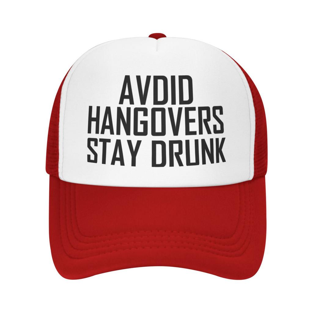 Avoid Hangovers Stay Drunk - Alcohol Beer - Adult Trucker Cap Hat