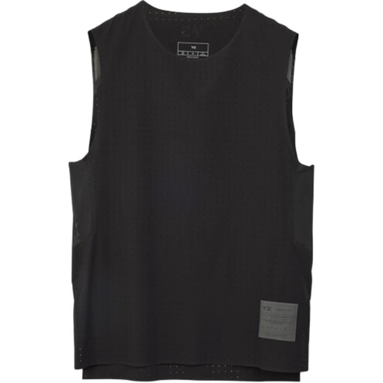 

Y-3 Run Tank Black Men Tops JN4885 M