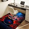 Drum Kit Office Chair Mat: Office Carpet, Oversized Rug for Home Decor, Sofa Mat, Desk Pad Perfect Gift for Any Room