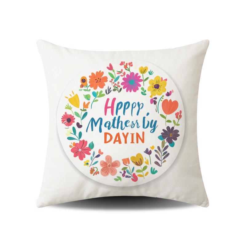 Mother's Day Holiday Atmosphere Cushion for Home and Office Decor