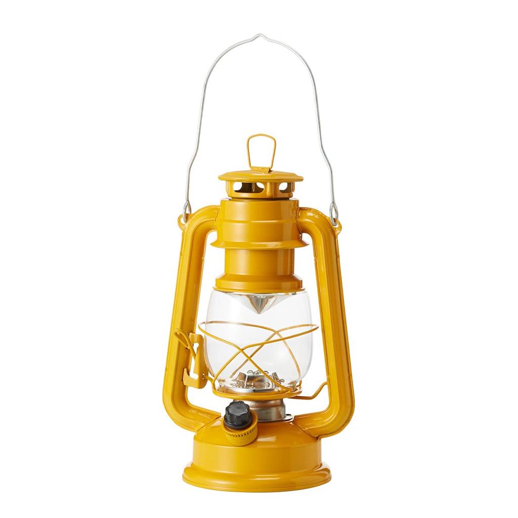 BRUNO Bruno LED Battery-Operated Lantern, Stylish, Yellow, for Disasters and Power Outages, BOL001-YE