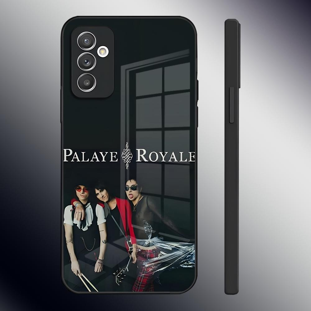 

Music Palaye Royale Phone Case For Samsung S24 Ultra S23 S22 S20 Fe S21 Plus A54 A34 A24 A53 A13 A16 Glass Back Cover Samsung s25Ultra 5G