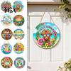 Seaside Resort Porch Decoration Summer Wooden Hanging Sign, Beach Style Wall Decor with Hemp Rope, House Entryway Indoor Outdoor Theme for Patio