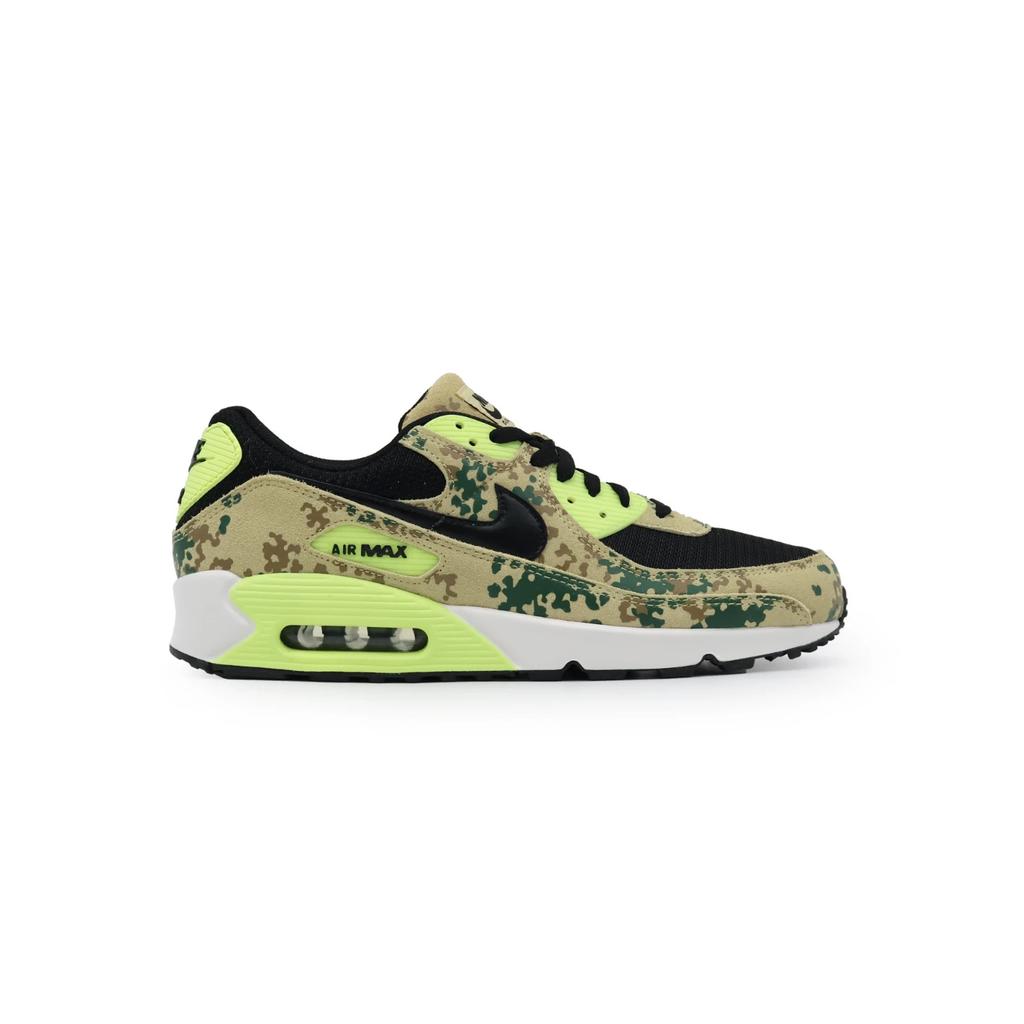 IF1721-700 Nike Air Max 90 PRM Team Gold Light Lemon Twist Phantom Black (Men's)