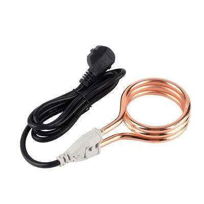 Calentador de líquidos de agua de inmersión eléctrica de 220V 1800W caldera portátil para calentador caliente de viaje en casa