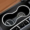 LJX1  2pc Car Cup Holder Coaster Non Slip Pad Mat Interior Decor Accessorie For Mercedes Benz AMG GLC GLE CLA W206 W204 W205 W203 W211