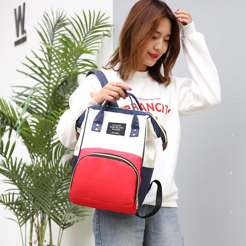 Schoolbag Fashion Large Capacity Backpack Maternal and Infant Bag Multifunctional Going Backpack Baby Maternity Mommy Bag Student School Bag