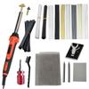 Electric Soldering Iron for Car Bumper Repair: Plastic Crack Welding and Auto Maintenance Tool Kit