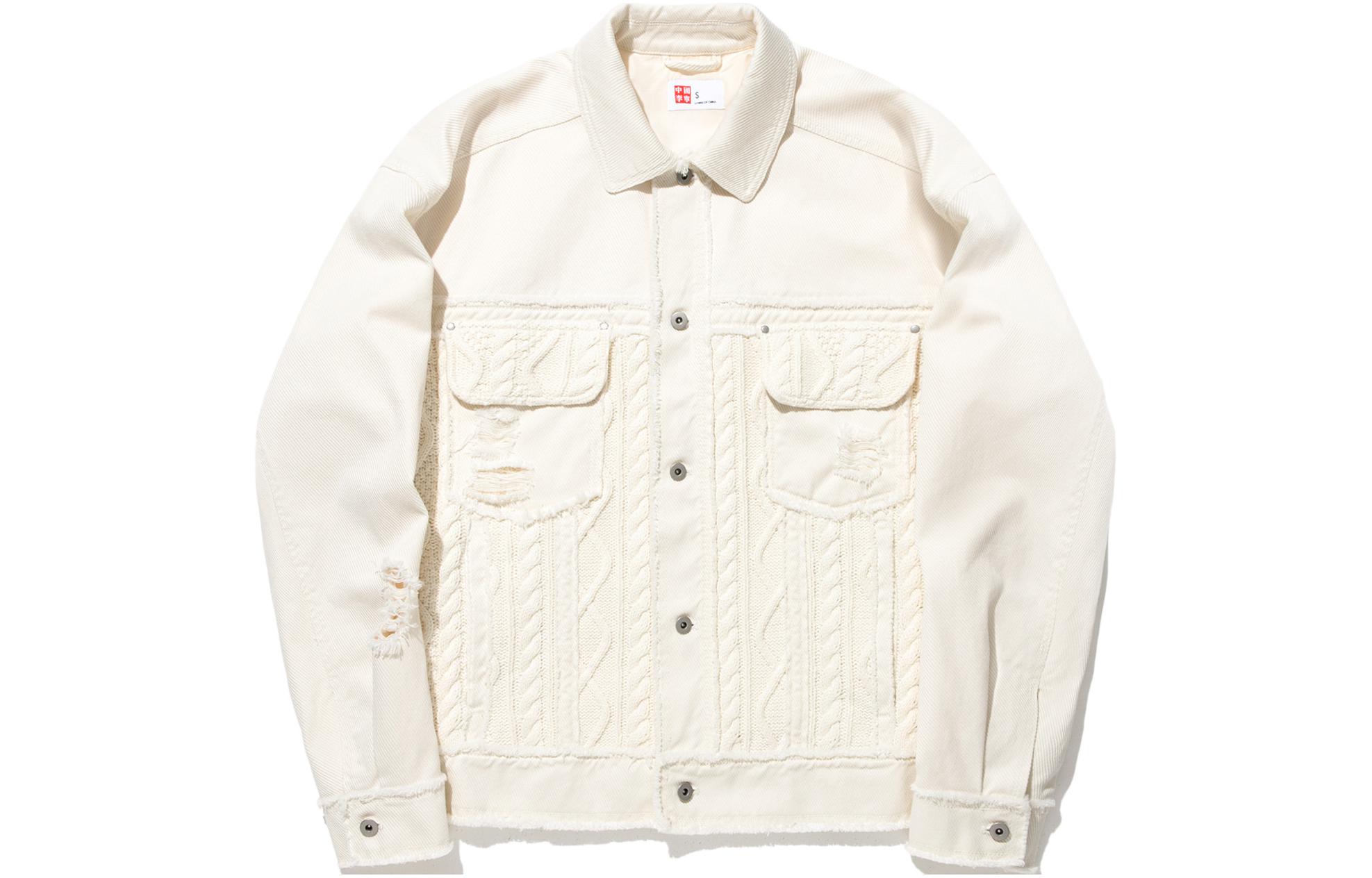 Li Ning Jackets & Coats Unisex Ecru AFDU265-2 M