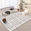 Nordic Large Carpets for Living Room Light Luxury Decor Non-slip Soft Mats Bedroom Lounge Area Rugs