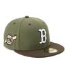 New Era 59FIFTY Cap 71002045 NER36C0057 BOS New Era Cap MLB ONSPOTZ Special Edition SIDE PATCH 2Tone UNDER VISOR SNEAKERS Boston Red Sox MLB Flat