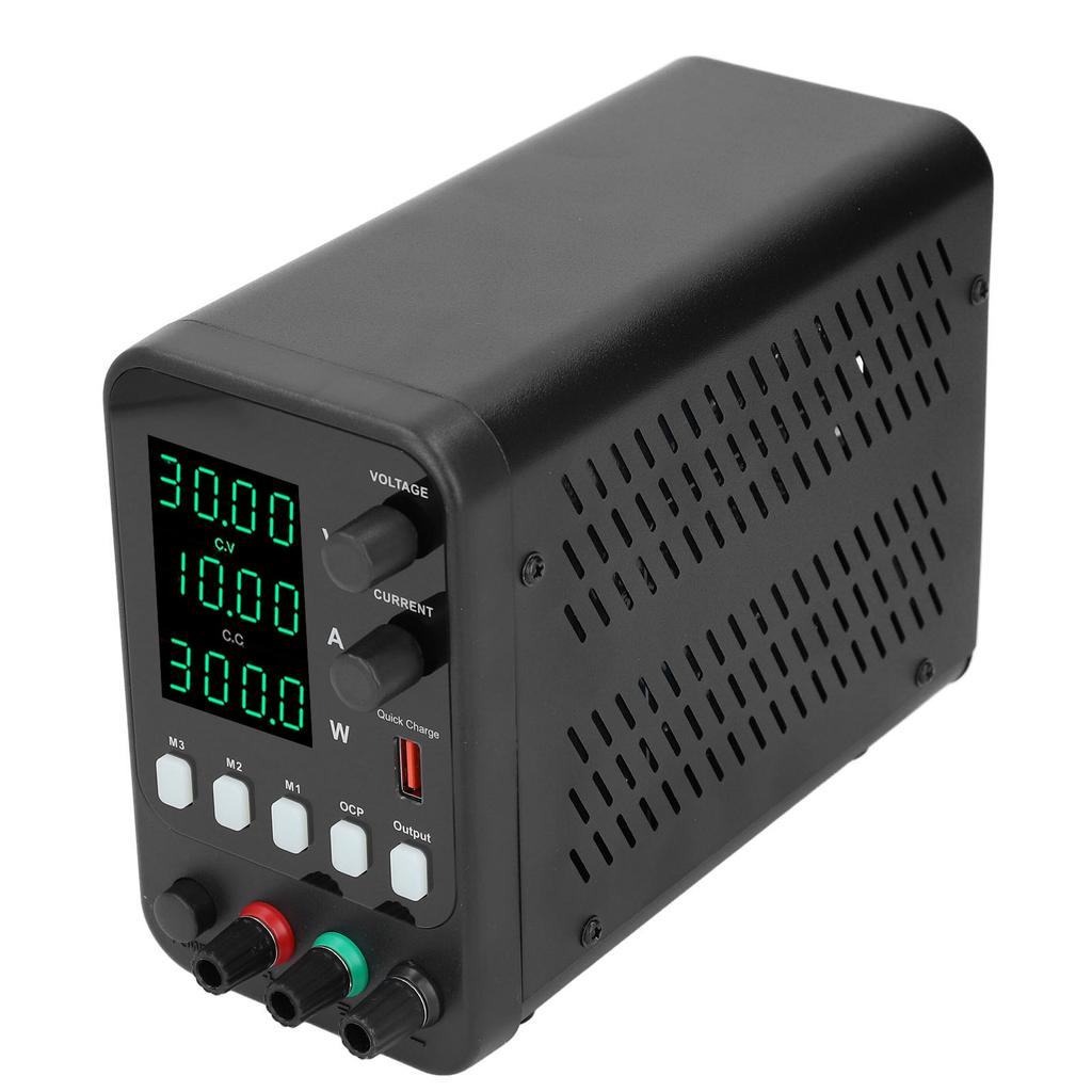 DC-Netzteil Variabel 300W 0? 0?10A 4-stellige LED-Anzeige Einstellbares Tisch-Netzteil mit