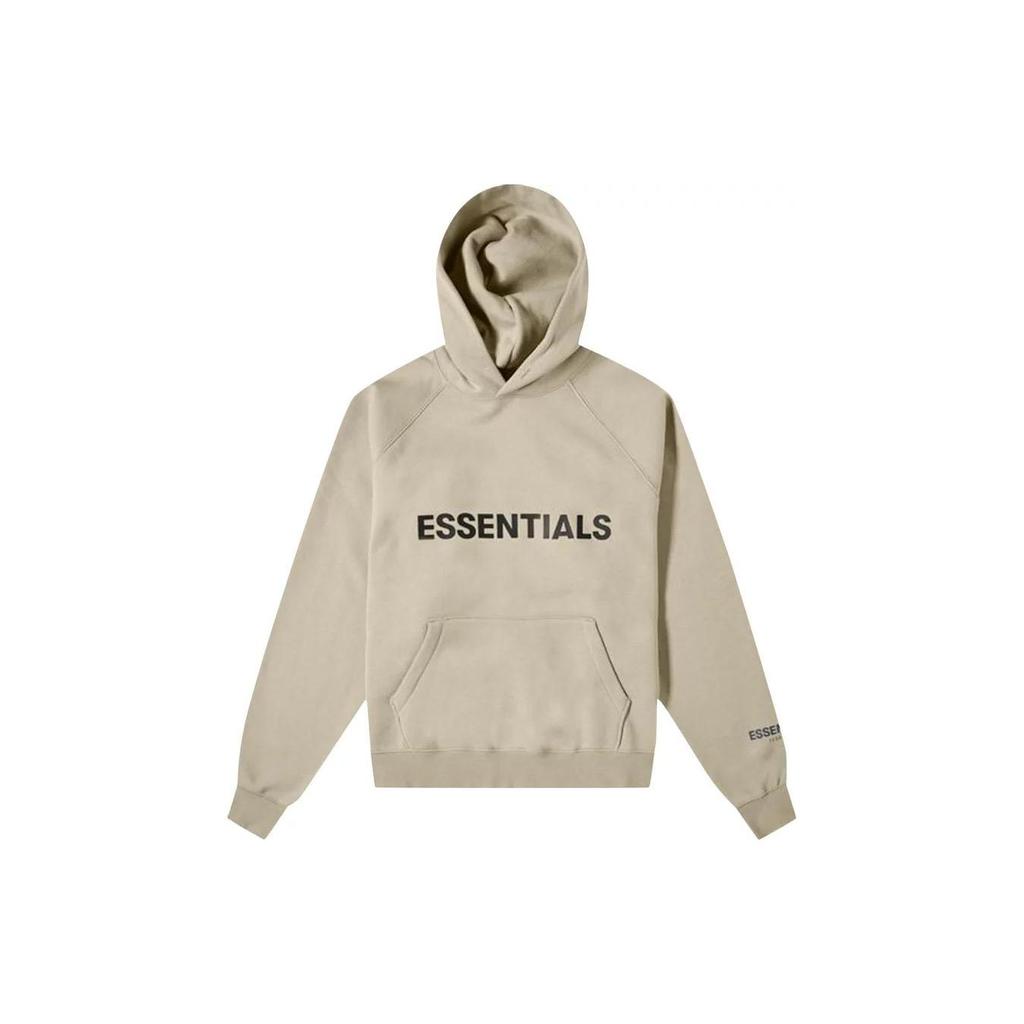 Fear of God Essentials Hoodie Olive Unisex Tops Tan 0192-25050-0247-031