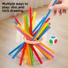 Hot Parent Child Interactive Stick Children's Two Person Battle Spatial Thinking Training Puzzle Toy Birthday Gifts