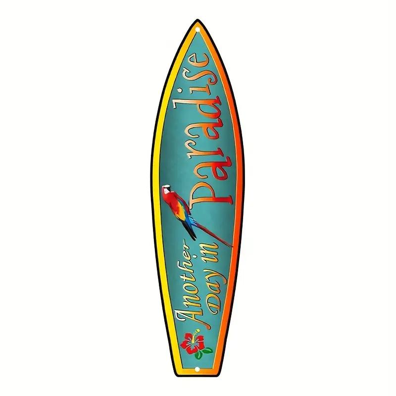 Tiki Bar Surfové prkno Dřevěná cedule Plážová tématická výzdoba Dekorativní nástěnná cedule Domácí dekorace Dekorace místnosti Nástěnné umění Domácí párty Letní dekorace