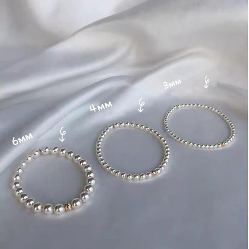Exquisite Minimalist Pearl Beaded Bracelet for Women - High-End, Versatile, Fashionable Design