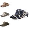 Unisex Kappe mit digitalem Camouflage-Muster und verstellbarer Passform für Sommer im Militärstil