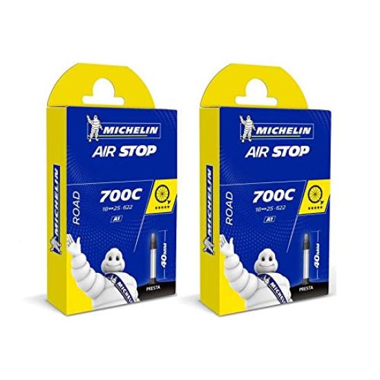 

Комплект из 2 камер Michelin AirStop 700 x ниппель Presta, 18/25C (Длина 40 мм), [Использовал]