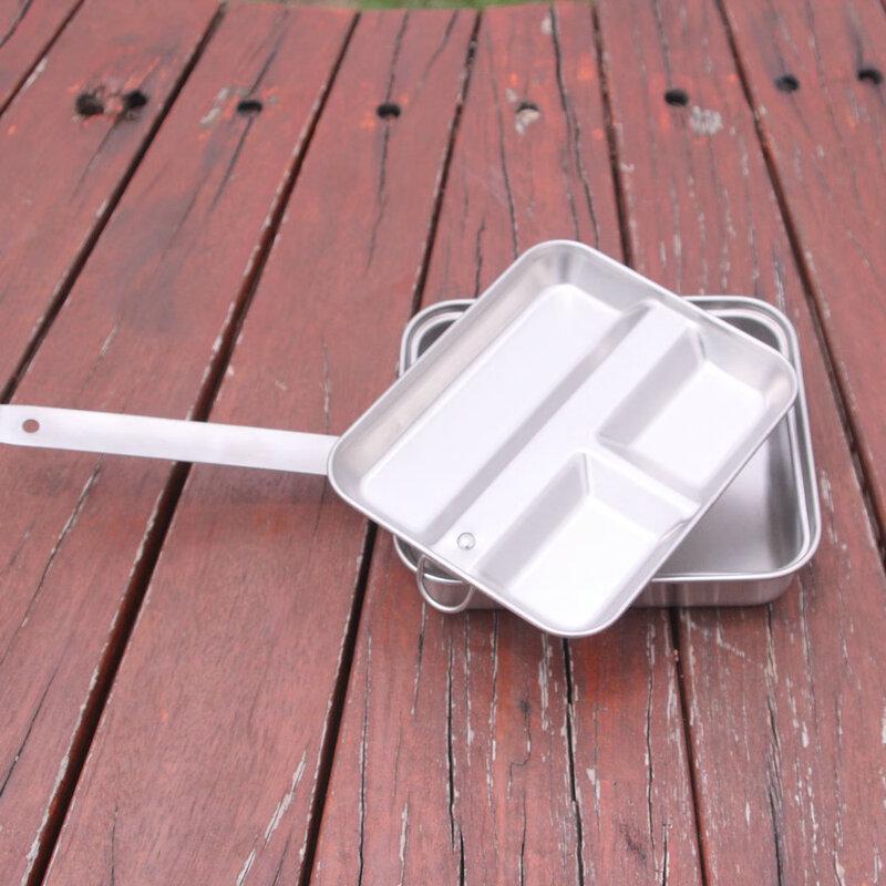 

Portable Stainless Steel Outdoor Lunch Box