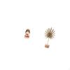 Resin Figurine Sculpture Metal Statue Collectible Birthday Gift Abstract Tabletop Ornament