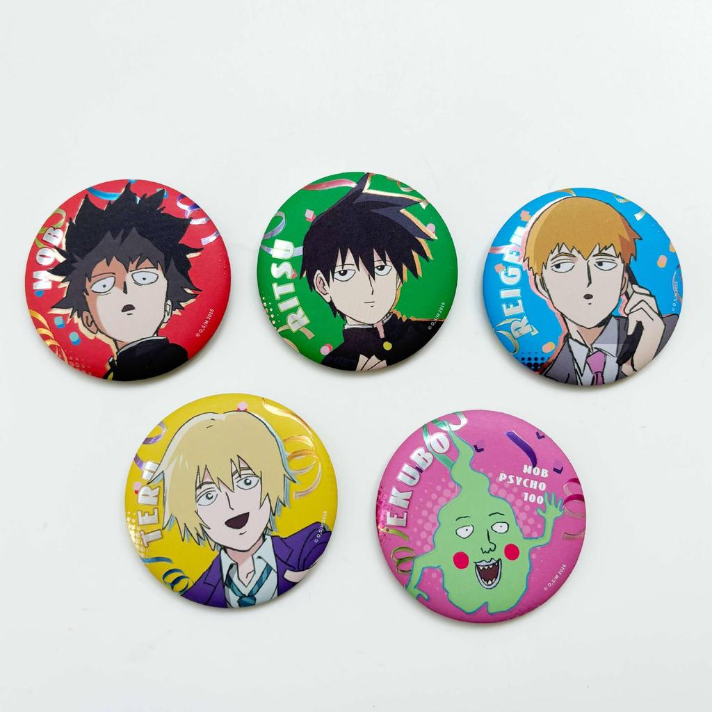 Authentisches Mob Psycho 100 EKB Erleichterungsabzeichen: Reigen Arataka & Shigeo Kageyama