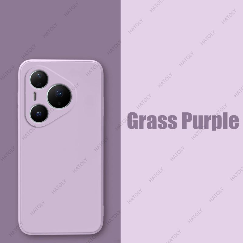 Liquid Silicone For Huawei Pura 80 Ultra case For Huawei Pura 80 Pro Cover TPU Shockproof Protective Case For Huawei Pura 80 Pro