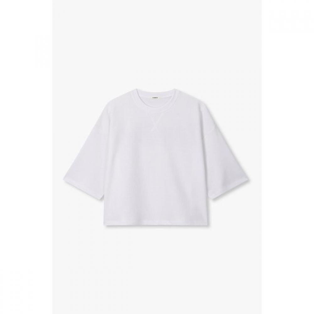 STudio Tomboy T shirT wiTh Back prinT 9176322971 white