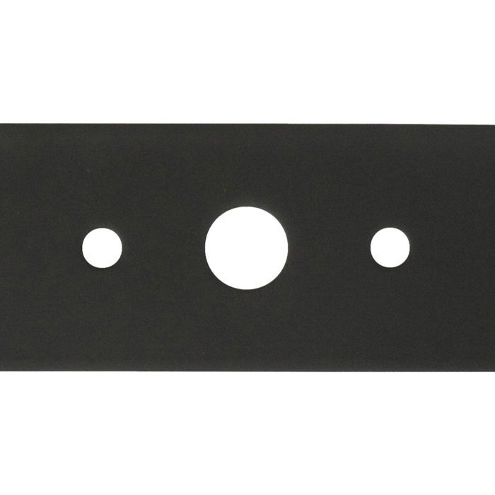 Lame mulching adaptable pour tondeuse castelgarden - l : 504 mm - alésage central : 18,3mm - entraxe : 65mm