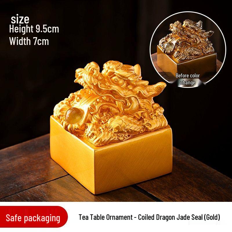 Premium Color-Changing Dragon Seal Tea Pet
