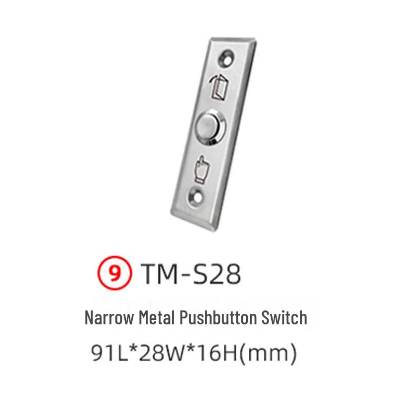Infrared Sensor Touch Key & Glass Break Alarm Button for Emergency Access Control