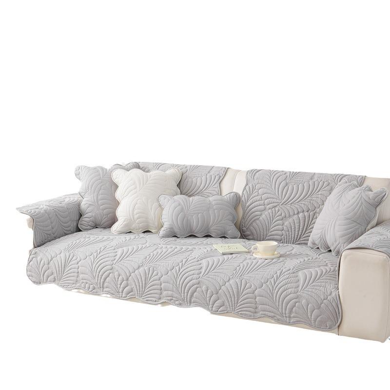 Sofa Cushion Four-Season Universal Non-Slip Leather Seat Cushion Three Seats And One Concubine Cover New Cover Cloth Backrest Towel