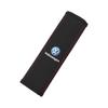 T26Car Seat Belt Cover For Volkswagen Golf Phaeton GTI Teramont Passat Car Interior Leather Safety Belt Shoulder Protector keychain