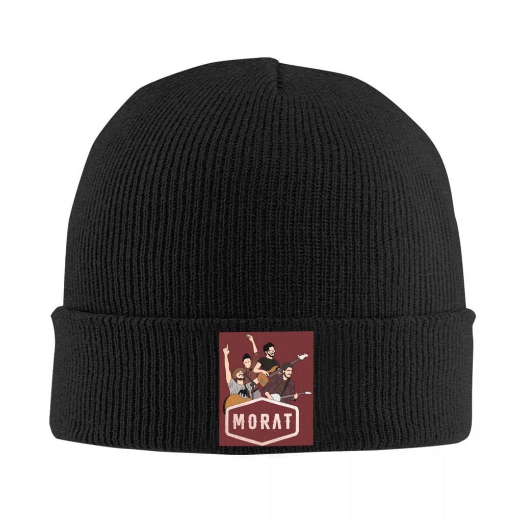 Morat Pop Band Tour Music Warm Knitted Cap Fashion Bonnet Hat Autumn Winter Outdoor Beanies Hats for Unisex Adult