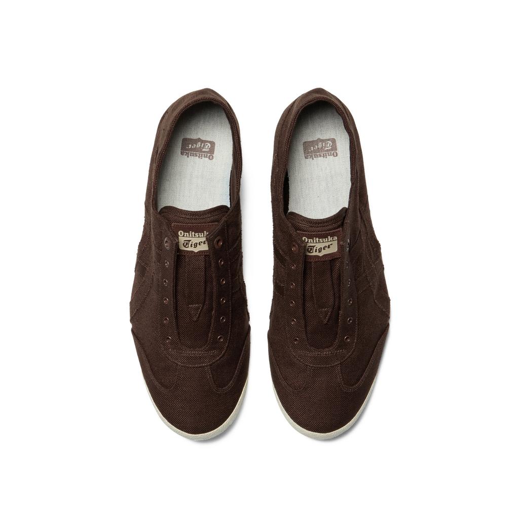 Onitsuka Tiger Mexico 66 Sd Paraty Fabric Fashion Classic Comfortable Lifestyle Casual Shoes Unisex sneaker Dark-Brown 1183C432-200